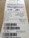 TOGO MEDKIT A-3JRI-60/0014 Angiographic Catheter, 3.3F (X)