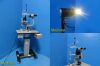R.H Burton Dura Test 850 Slit Lamp/ Bio-Microscope W/ Height Adjust Stand