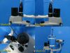 R.H Burton Dura Test 850 Slit Lamp/ Bio-Microscope W/ Height Adjust Stand