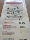 ANGIO DYNAMICS 13709701 Accu-Vu Omni Flush Angiographic Catheter, 5F x 70cm  (X)