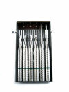 KOROS Curved Cobb Gouge Set Stainless Surgical Orthopedic Instruments W/Case Koros Curved Cobb Gouge Set Stainless Surgical Orthopedic Instruments W/Case