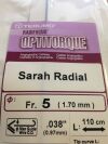 TERUMO 40-5024 Radiofocus Optitorque Angiographic Catheter, 5Fr (X)