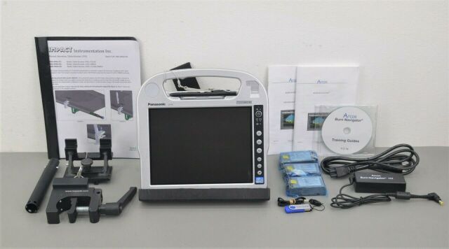 ARCOS New  Burn Navigator Panasonic Toughbook CF-H2 System REF 1125 w/ Case &amp; Acc - 100004 RT