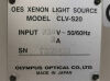 OLYMPUS CLV-S20 Light Source