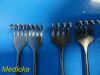 V. MUELLER 4X  SU 3562 & Sklar 60-5604 Volkman Retractors Set