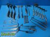 V. MUELLER Lot of 29  Sklar Weck Zimmer Lot of 29 V. Mueller Sklar Weck Zimmer Assorted Retractor Set