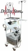 MICRO-AIRE DTS Tower of Power Vibrasat Pro Liposuction System with Cannulas and Aspirator Liposuction Unit