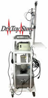 MICRO-AIRE DTS Tower of Power Vibrasat Pro Liposuction System with Cannulas and Aspirator Liposuction Unit