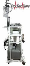 MICRO-AIRE DTS Tower of Power Vibrasat Pro Liposuction System with Cannulas and Aspirator Liposuction Unit