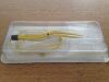 SYNERGETICS 80-1272 Disposable Spetzler-Malis Standard Bipolar Forceps, Bayonet, 8