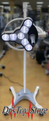 WALDMANN LIGHTING Waldmann Derungs Triango 30 F Lamp LED Head on Floor Stand 55000 Lux Exam Light