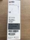BD 381554 Insyte Autoguard Winged Shielded I.V. Catheter 16G (50/Box) (X)