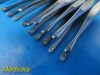 TOMTEC 10X Tomac,Sklar,Misdom,Frank,Haslam Assorted Russian   Tissue Forceps, 6''