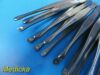 TOMTEC 10X Tomac,Sklar,Misdom,Frank,Haslam Assorted Russian   Tissue Forceps, 6''