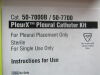 CAREFUSION Ref: 50-7700 PluerX Plueral Catheter Kit System Exp. 09/2020