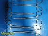 V. MUELLER 15X  SU2810 OCHSNER Forceps,   Curved Full Seration 1X2 teeth