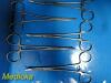 V. MUELLER 15X  SU2810 OCHSNER Forceps,   Curved Full Seration 1X2 teeth