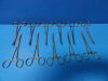 11X Haslam USA Ochsner Forceps, Curved Full Serrations 1X2 Teeth, 6.5