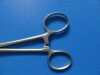 11X Haslam USA Ochsner Forceps, Curved Full Serrations 1X2 Teeth, 6.5