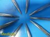 9 x Master Burrows Ochsner Forceps, Curved Fully Serrated 6.25