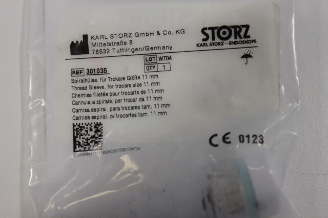 KARL STORZ 30103S spiral sleeve for trocars, gr. 11mm