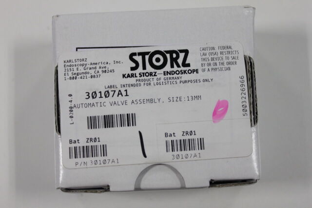 KARL STORZ 30107A1 Auto. Flapper valve, gr.13mm