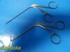 SMITH & NEPHEW Richards 55-0282 & 55-0345 ENT Micro Surgery Forceps