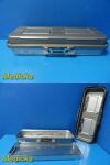 V. MUELLER Genesis Sterilization Case W/ Instruments Tray 28.5 X11 X6.5