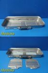 V. MUELLER Genesis Sterilization Case W/ Instruments Tray 28.5 X11 X6.5