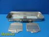 V. MUELLER Genesis Sterilization Case W/ Instruments Tray 28.5 X11 X6.5