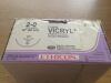 ETHICON J751D Vicryl, Violet Braided Suture, 2-0 (12/Box) (x)