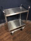 LAKESIDE 210 2 Shelf Stainless Cart