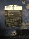 STERIS Booster pump:  Water pump
Cat# 502131
HP: 2
Volts: 208-230/460  3 phase
2.7-5.7 Amp
RPM 3450
Removed from a good working system.