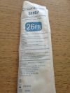 CURAPLEX 51157 Nasopharyngeal Airway, PVC, 26Fr  (X)