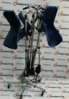 MAQUET 1005.86A0 Leg holders with lower leg stirrups and gas-damped spring adjustment O/R OB Table