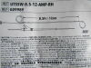 COOK MEDICAL Ref: G09989 & UTSSW-8.5-12AMP-RH Amplatz Ureteral Stent Set 8.5Fr/ 12cm Exp. 09/2020