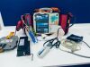 PHILIPS MRX w/CO2 Nibp Spo2 12 lead ECG English Defibrillator