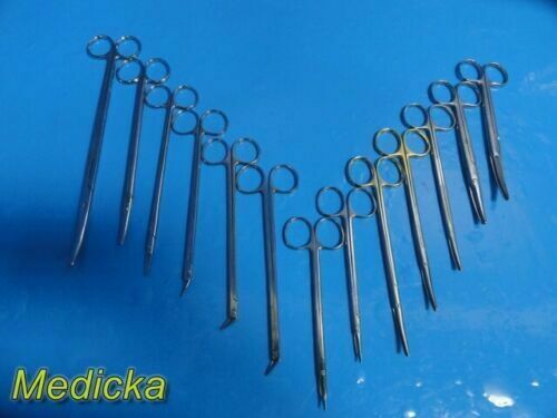 V. MUELLER Codman Jarit BR Weck Assorted - Lot of 13 Surgical Scissors