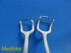 UNBRANDED 2X  Electrocautery Barnhill Adenoid Curettes (Size 4 & 3)