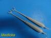 UNBRANDED 2X  Electrocautery Barnhill Adenoid Curettes (Size 4 & 3)