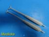UNBRANDED 2X  Electrocautery Barnhill Adenoid Curettes (Size 4 & 3)