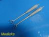 UNBRANDED 2X  Electrocautery Barnhill Adenoid Curettes (Size 4 & 3)