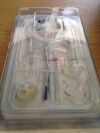 ANGIO DYNAMICS LPS 7523 Dual Plastic Port System With 9.6Fr Polyurethane Catheter And 10Fr Introducer Kit (X)