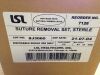 LSL HEALTHCARE 7128 Suture Removal Set, Sterile (50/Box)(X)