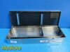 UNBRANDED (Zimmer) Sterilization & Storage Case 20-1/8 x 6-3/4 x 3