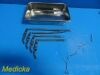 AESCULAP FF22 & FF22R Yasargil Spring Hooks W/ Instrument Tray