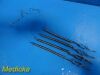 AESCULAP 4X  FF022R Yasargil Spring Hook for Galea Fixation, Large W/ Tray