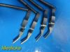 AESCULAP 4X  FF022R Yasargil Spring Hook for Galea Fixation, Large W/ Tray