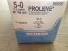 ETHICON 8605G Prolene Clear Monofilament Suture, 18
