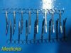 SKLAR Lot of 16  & Weck 460-720 Surgical Scissors, 30Ã‚Â° Angled Up, L & D
